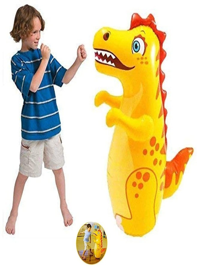 KRIMION® Toys Inflatable Toys Hit Me Dragon/Dolphin/Tiger Toy Large Size 44 Cm X 98 Cm for Child Age 5+ Years I Heavy Material I Pack of 1 I Model As Per Availability,Multicolor… - Image 3
